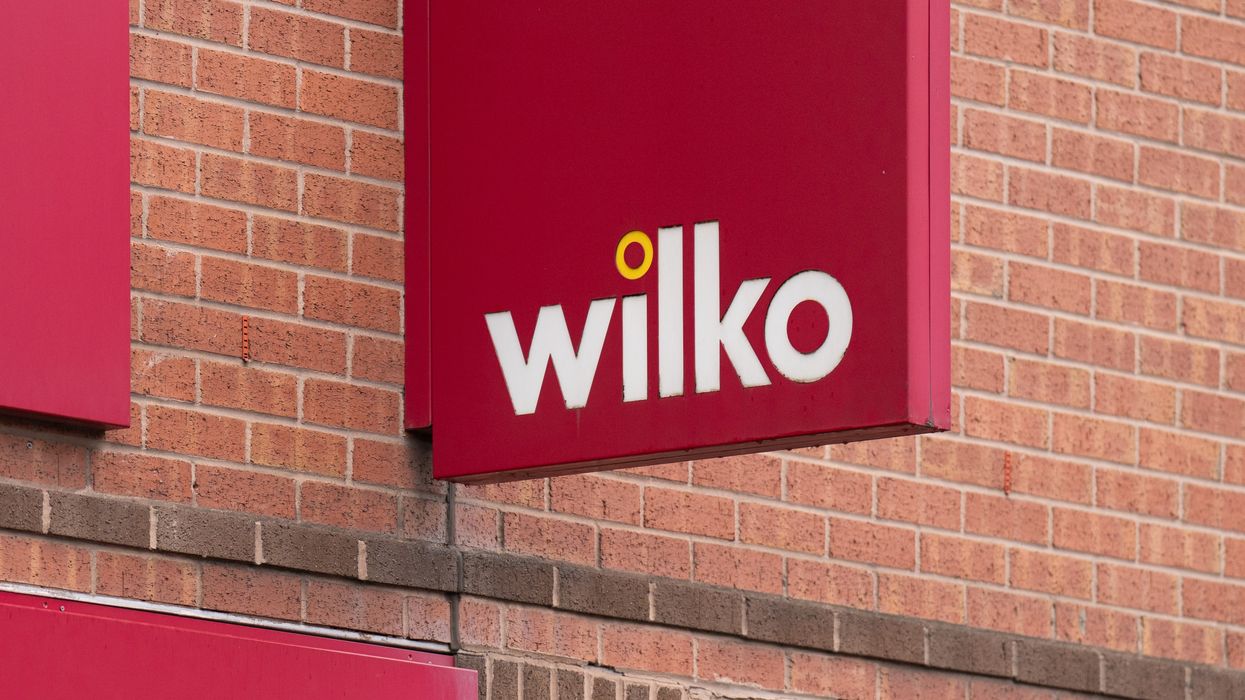 Wilko logo outside store