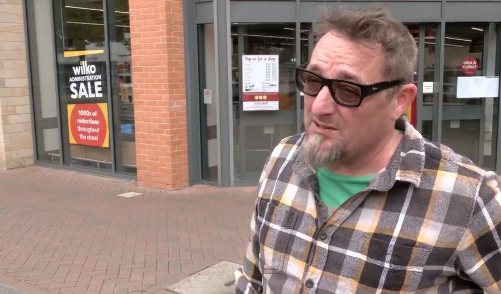 Wilko shopper Andrew Topp