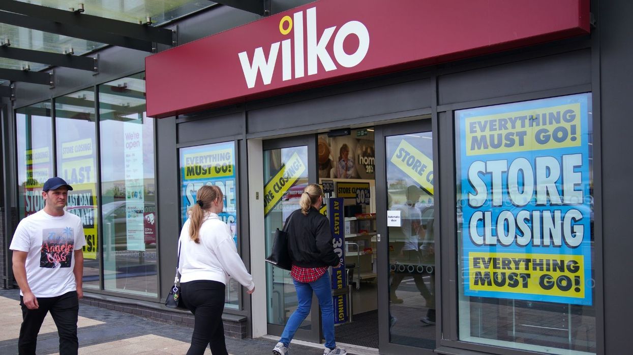 Wilko shoppers head to store for closing down sale