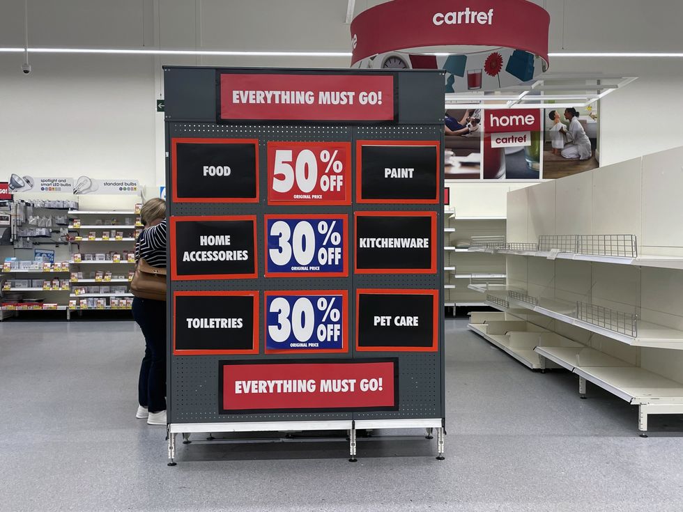 Wilko store sale in pictures