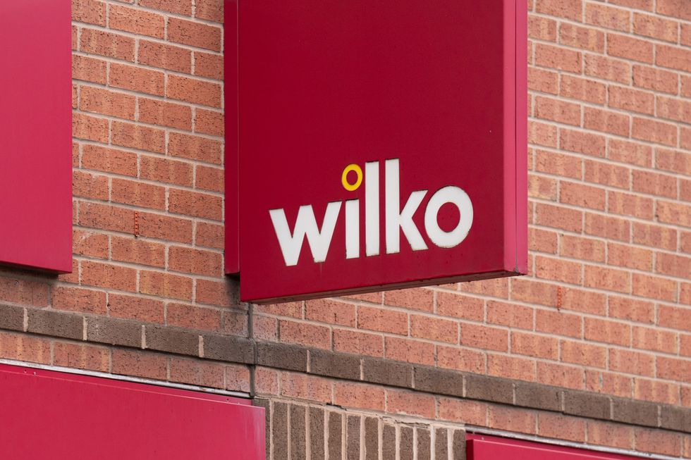 Wilko store sign in pictures