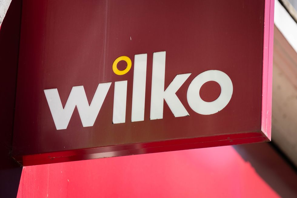 Wilko store sign