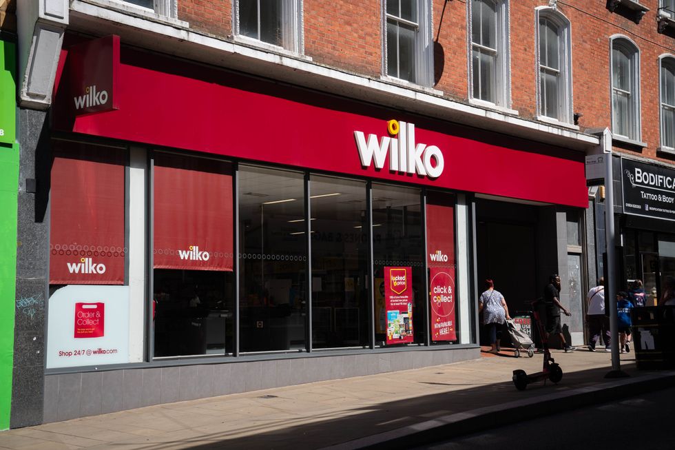 Wilko store sign