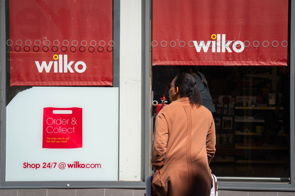 Wilko store sign