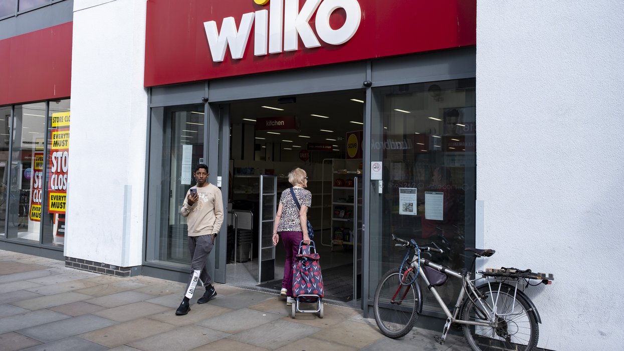 Wilko store sign