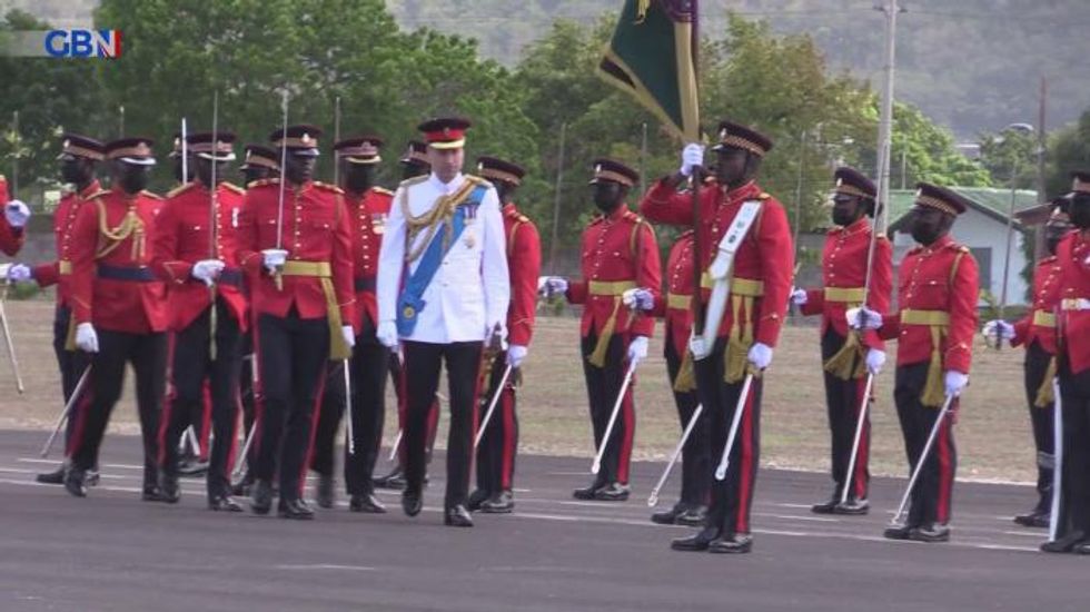 Prince William quotes Bob Marley as royals leave Jamaica for Bahamas on Caribbean tour