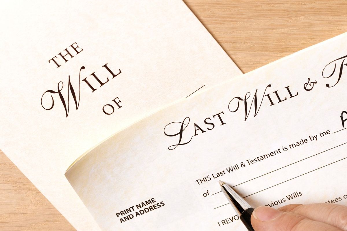Will and testament