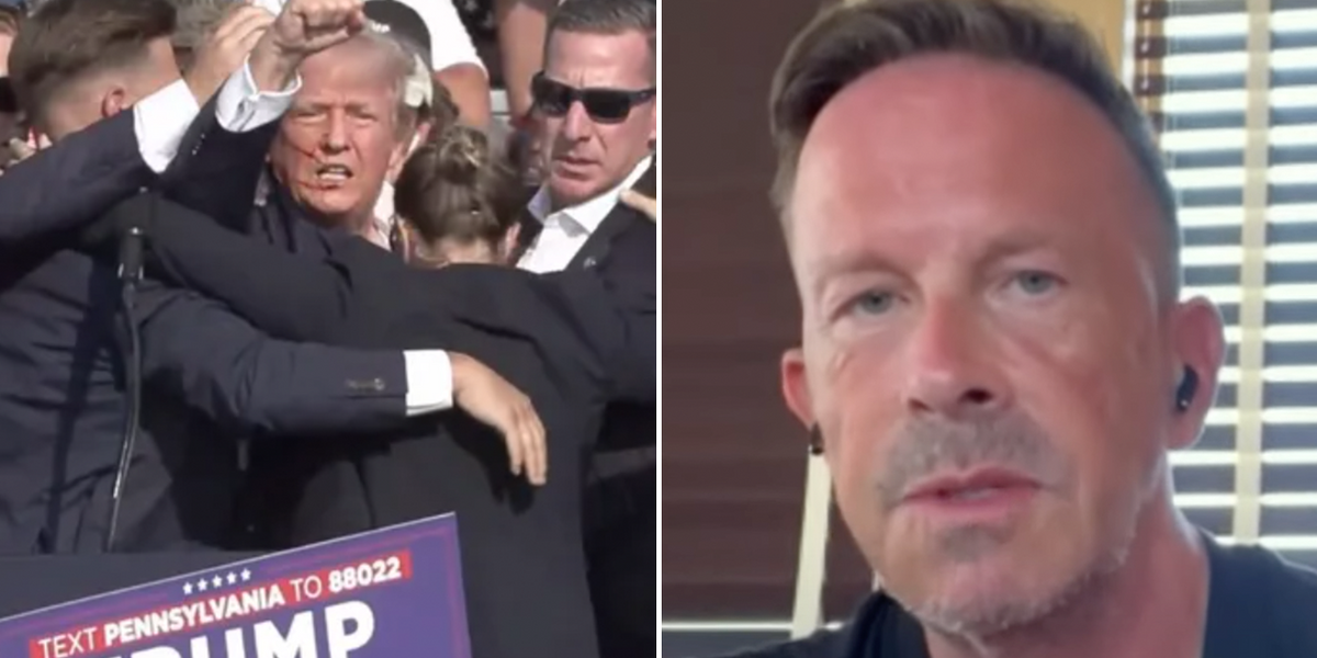 NextImg:Expert pinpoints ‘what was evident’ in Trump's body language as guards swarmed stage