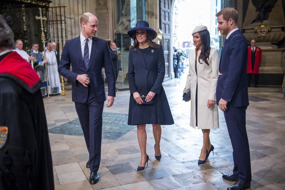 Will, Kate, Meghan and Harry