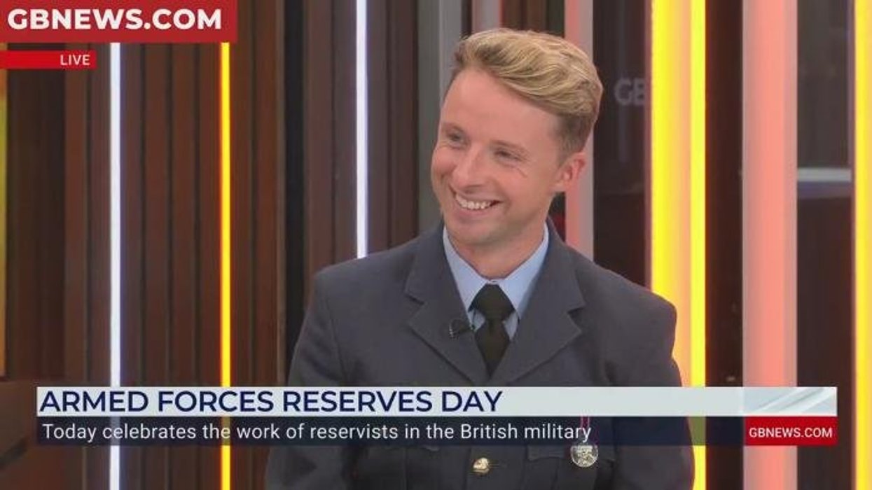 British soldier steps in to resuscitate diner after he choked on mouthful of chicken and collapsed