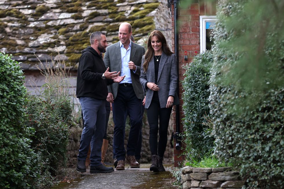William and Kate visit the We Are Farming Minds Charity at Kings Pitt Farm in Hereford