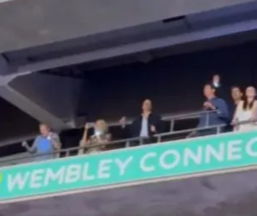 William at the concert