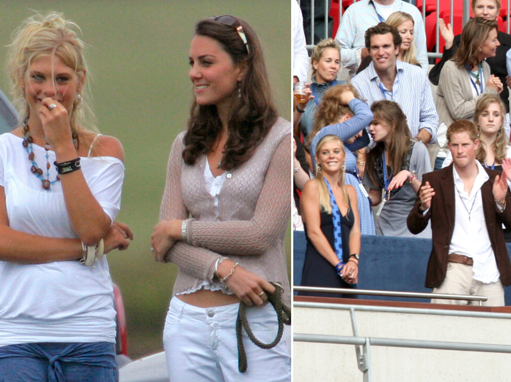 William, Harry, Kate and Chelsy