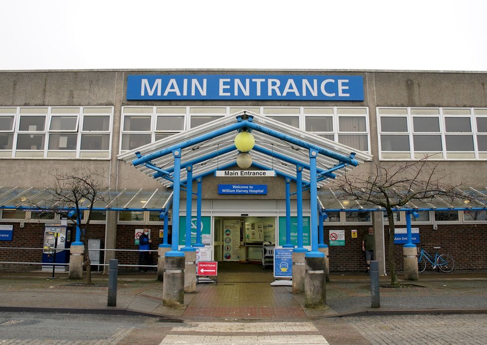 William Harvey Hospital in Ashford, Kent