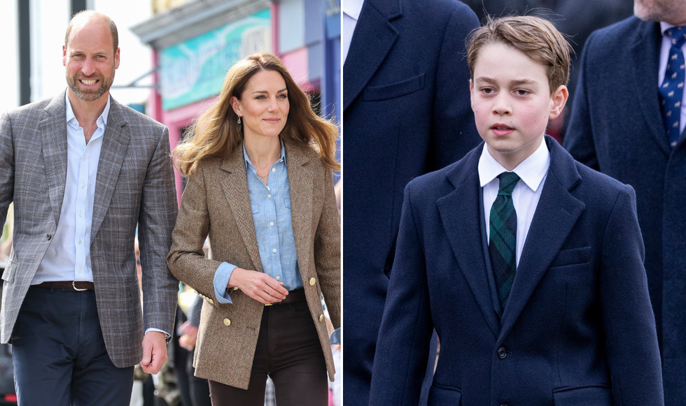 William, Kate and Prince George