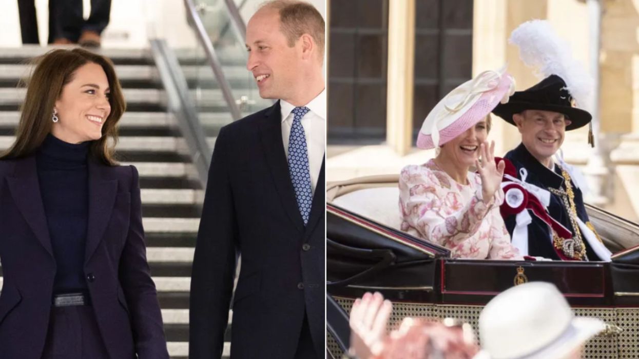 William, Kate, Sophie, Edward