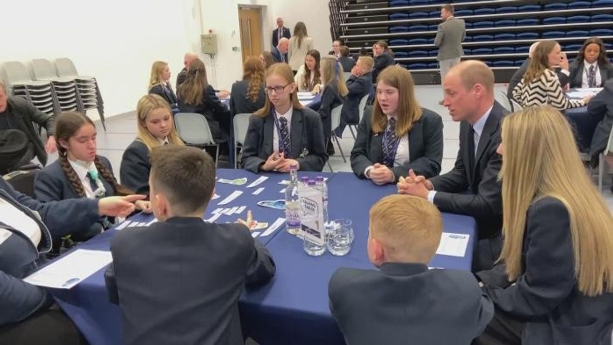 WATCH: Prince William tells 'dad joke' after he surprises schoolboy in sweet response to letter