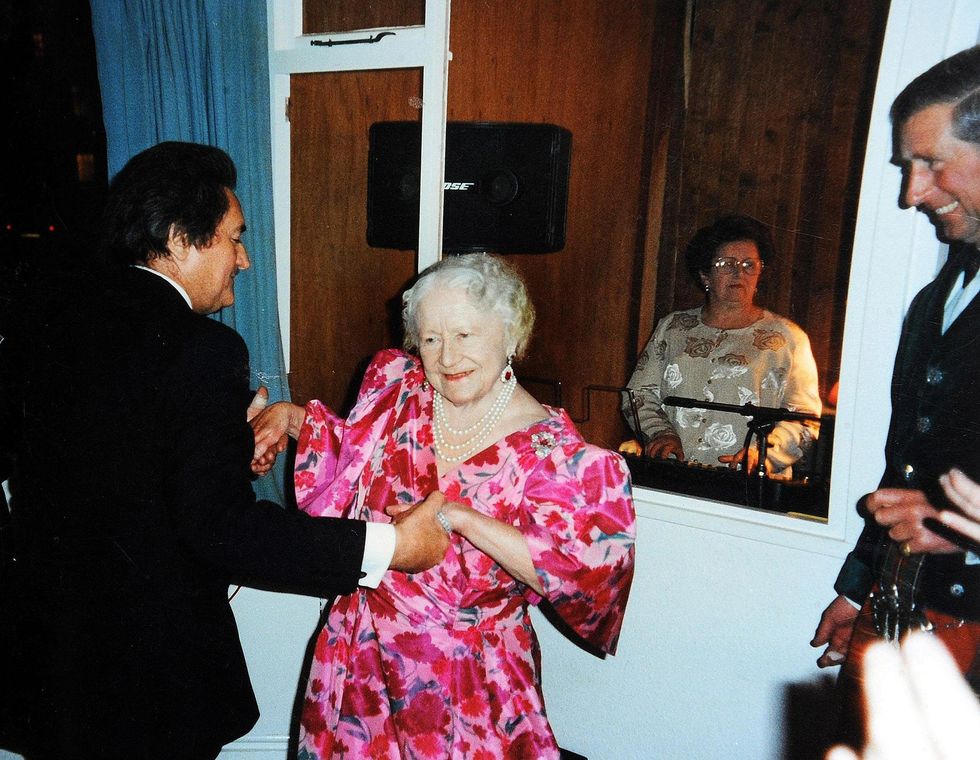 William Tallon and Queen Mother