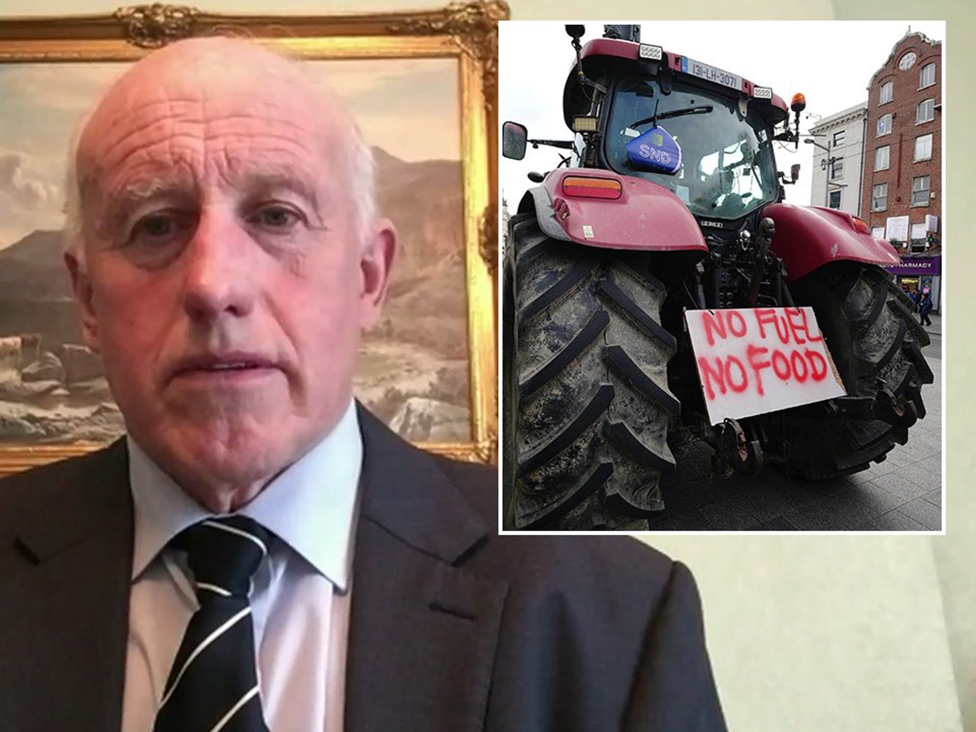 William Taylor, fuel protest