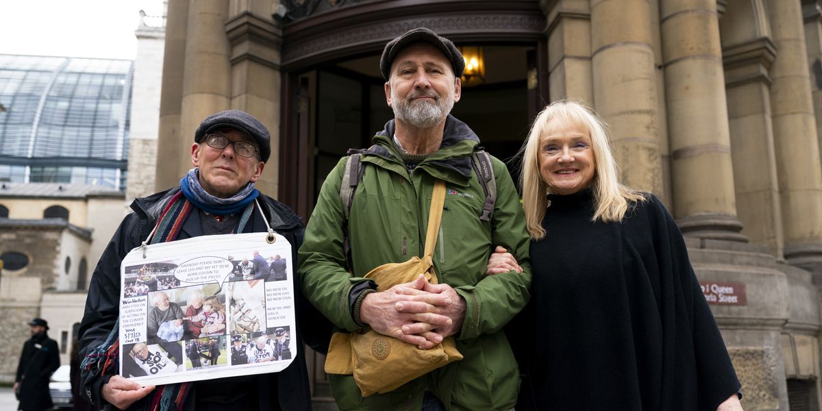 NextImg:Just Stop Oil protesters who stormed Wimbledon matches with confetti and puzzle pieces found guilty of aggravated trespass