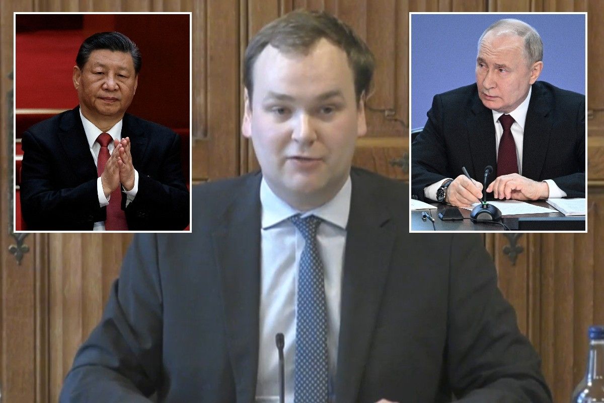 William Wragg, Vladimir Putin and Xi Jinping