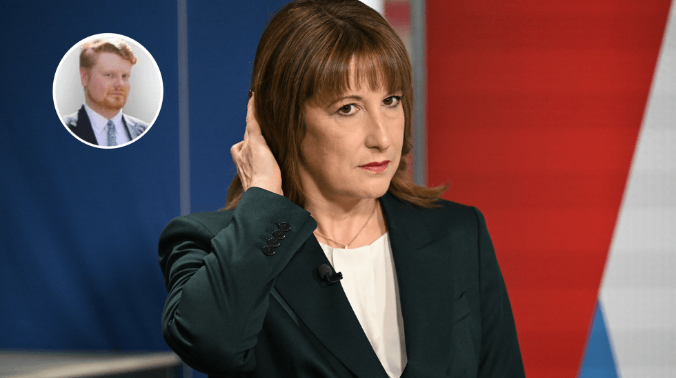 William Yarwood (left), Rachel Reeves (right)