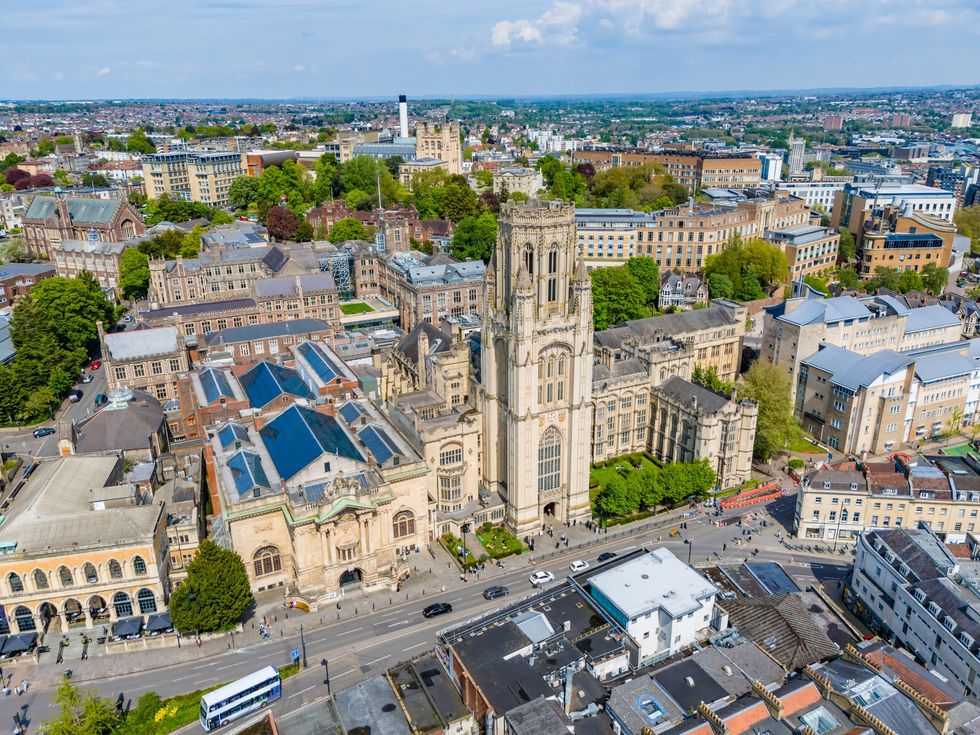 Wills Memorial Building Tower in Bristol