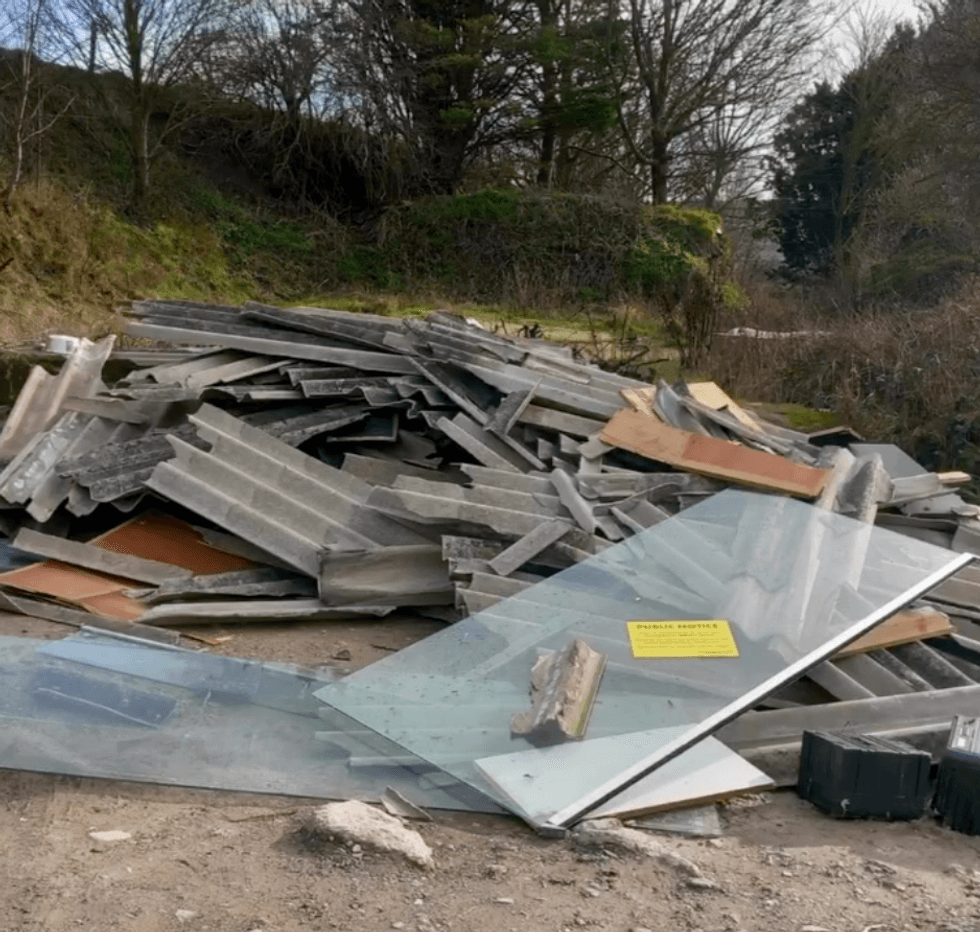 Wiltshire Council asbestos dump