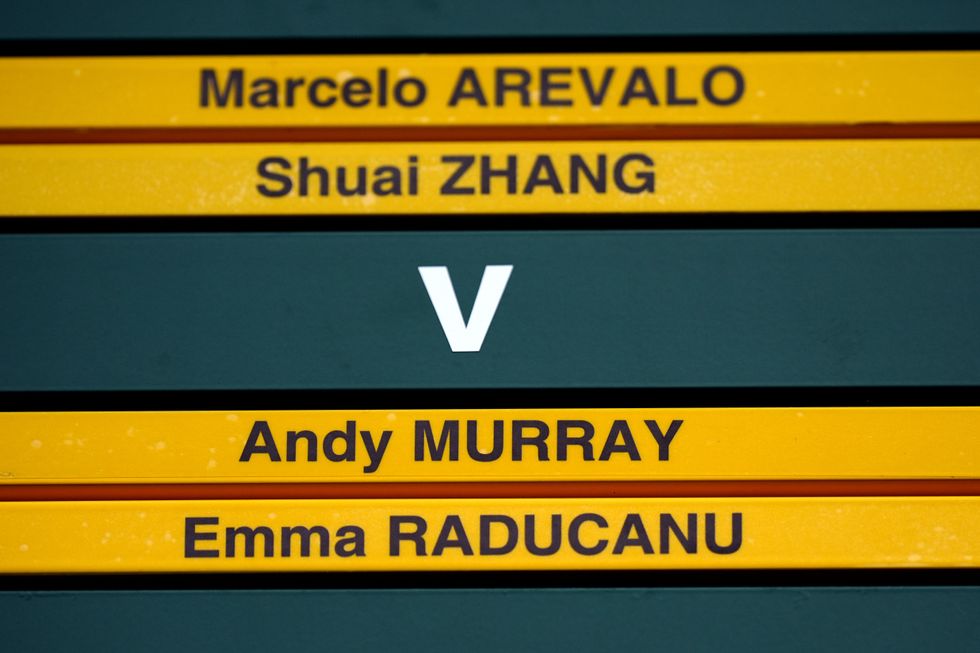 Wimbledon Andy Murray Emma Raducanu
