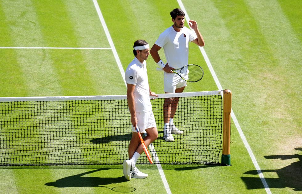 Wimbledon Carlos Alcaraz Taylor Fritz