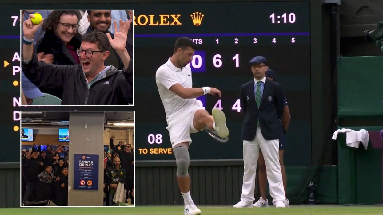 Wimbledon crowd and Edgbaston