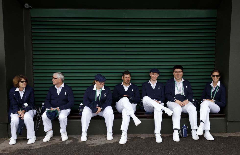 Wimbledon line judges