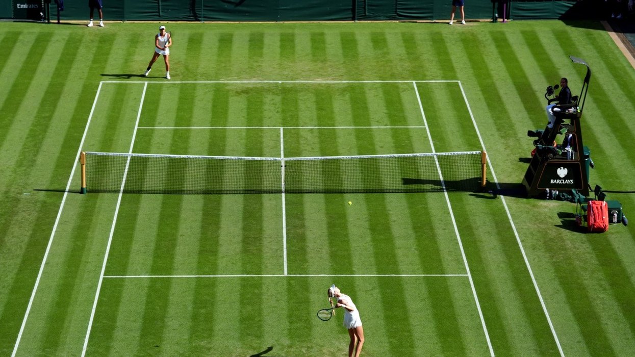 wimbledon tennis match