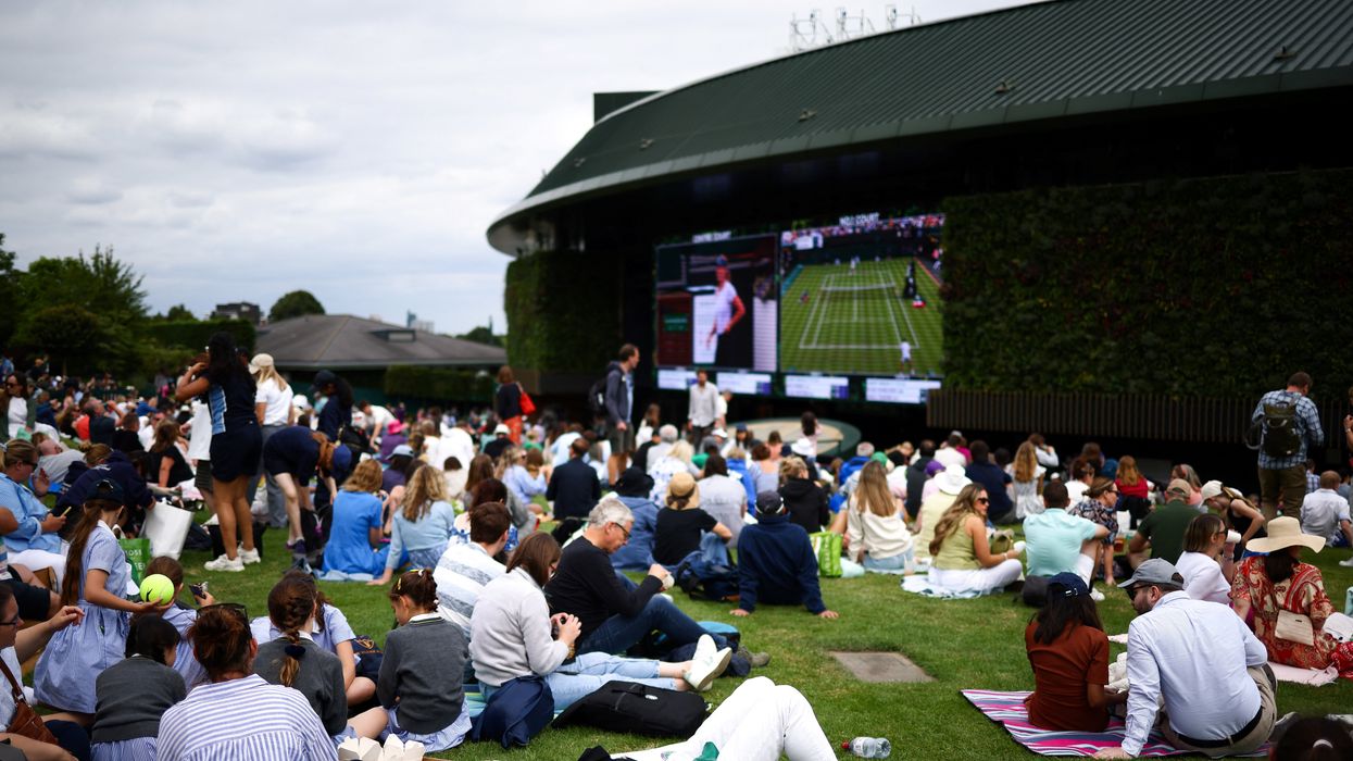 Wimbledon won't show the England game on the big screen