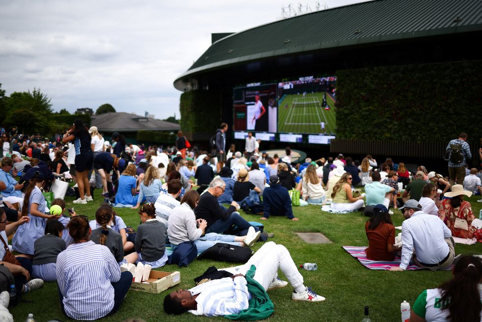 Wimbledon won't show the England game on the big screen