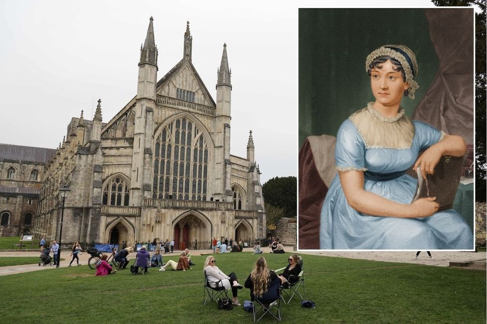 Winchester Cathedral is going to include a sculpture to English novelist Jane Austen