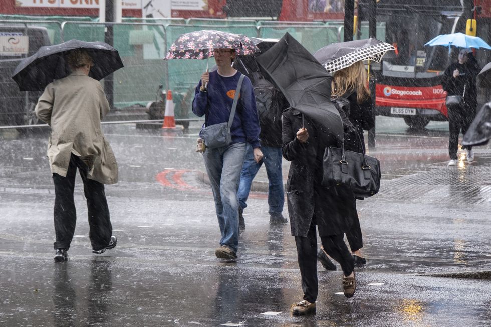 Wind and heavy rain is expected to follow on from Storm Bert