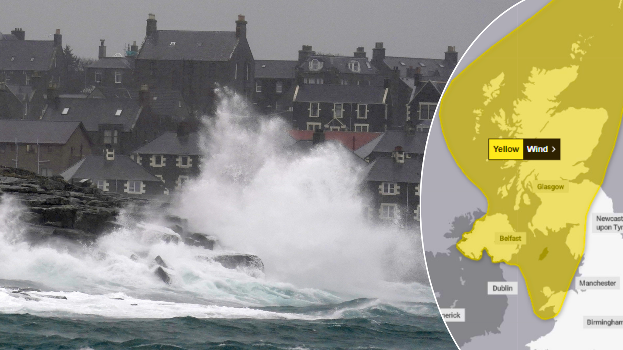 Wind at the coast/yellow wind warning