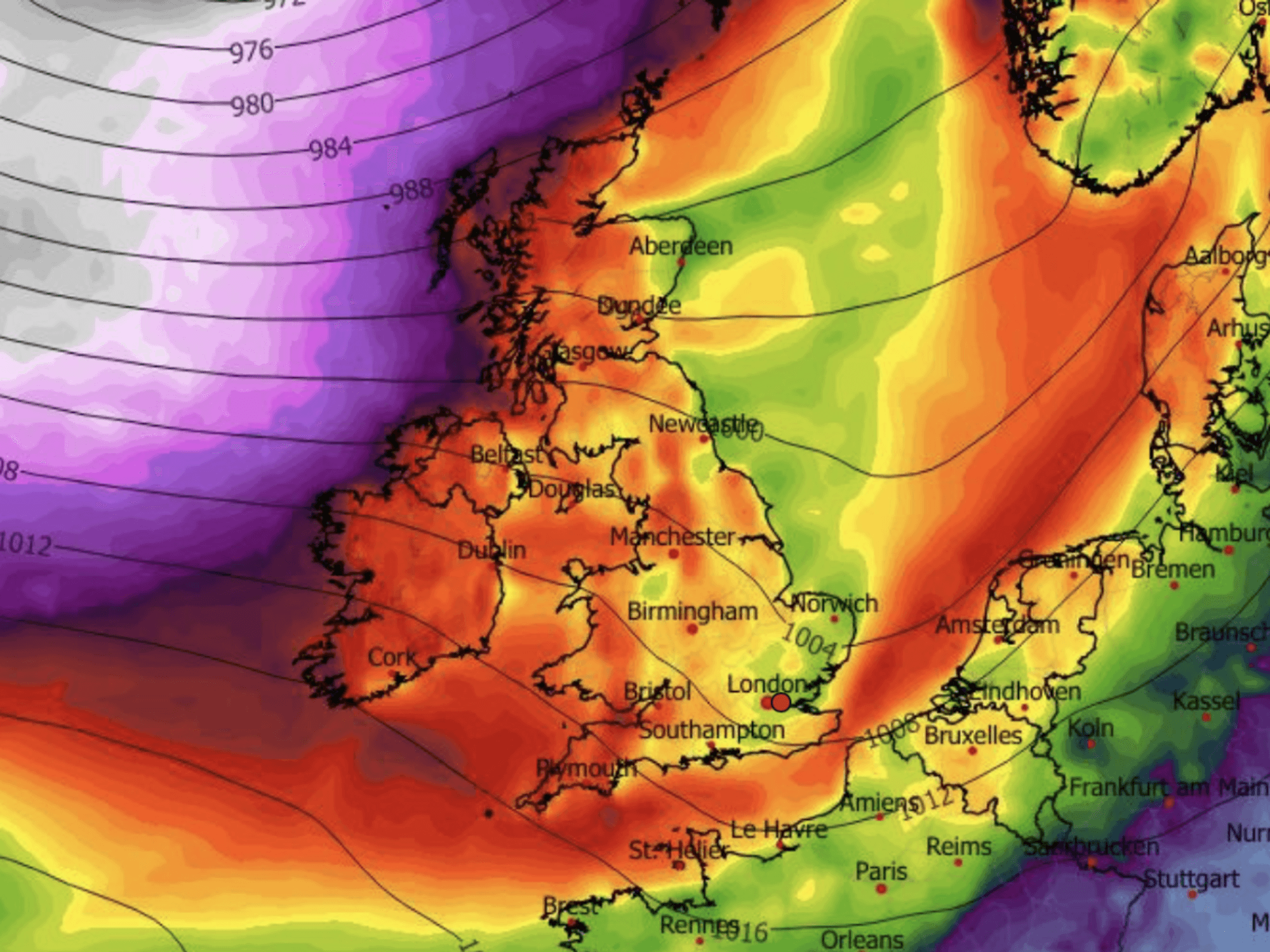 Winds pick up into the weekend
