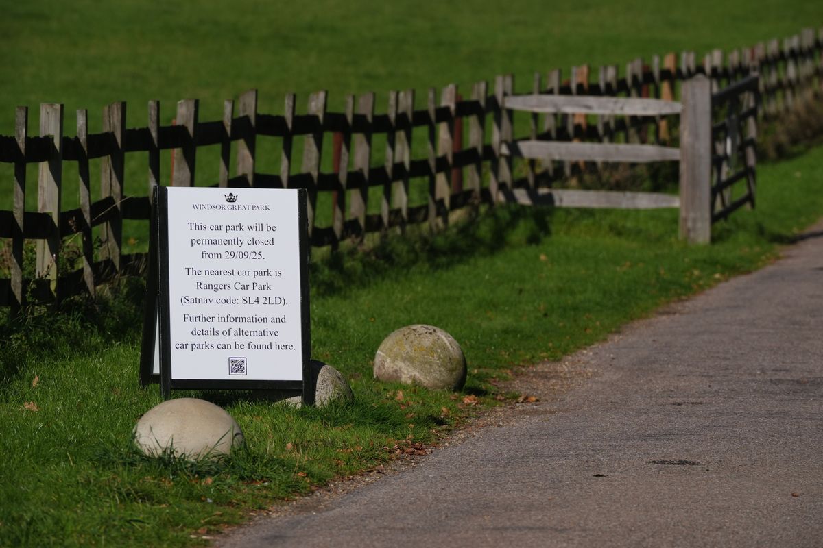 Windsor Great Park sign