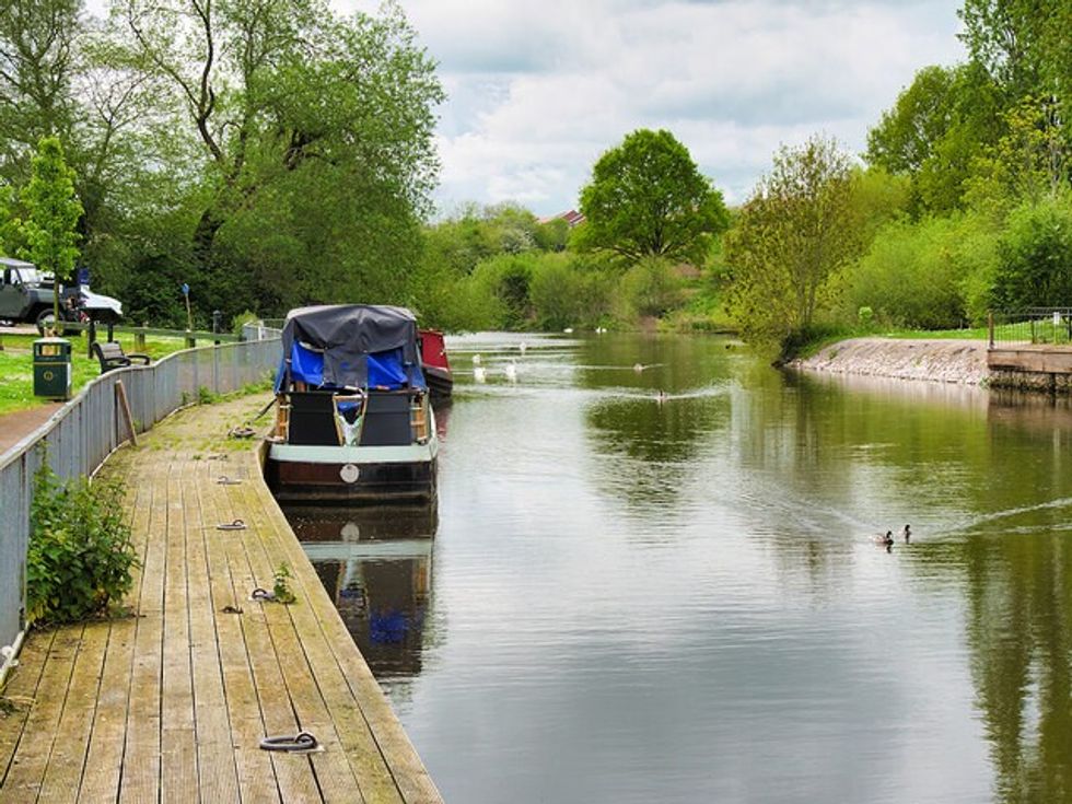 Winsford canal, Cheshire