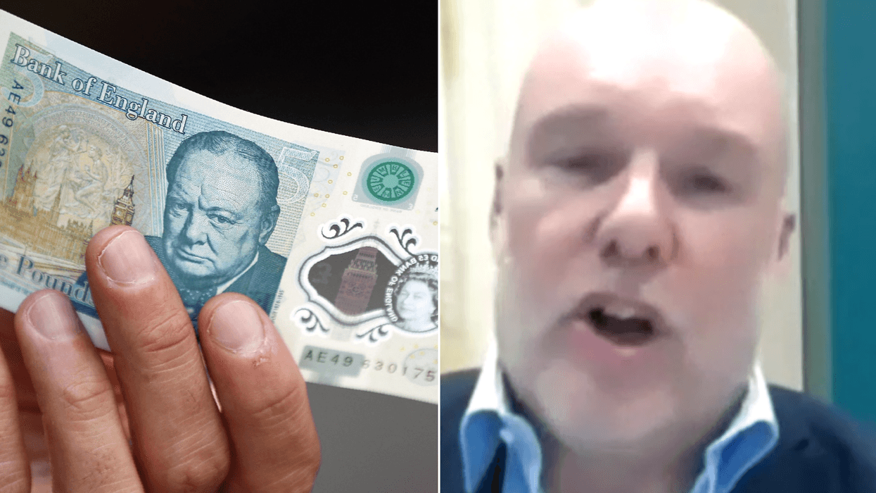 Winston Churchill on a banknote; Mark Oaten