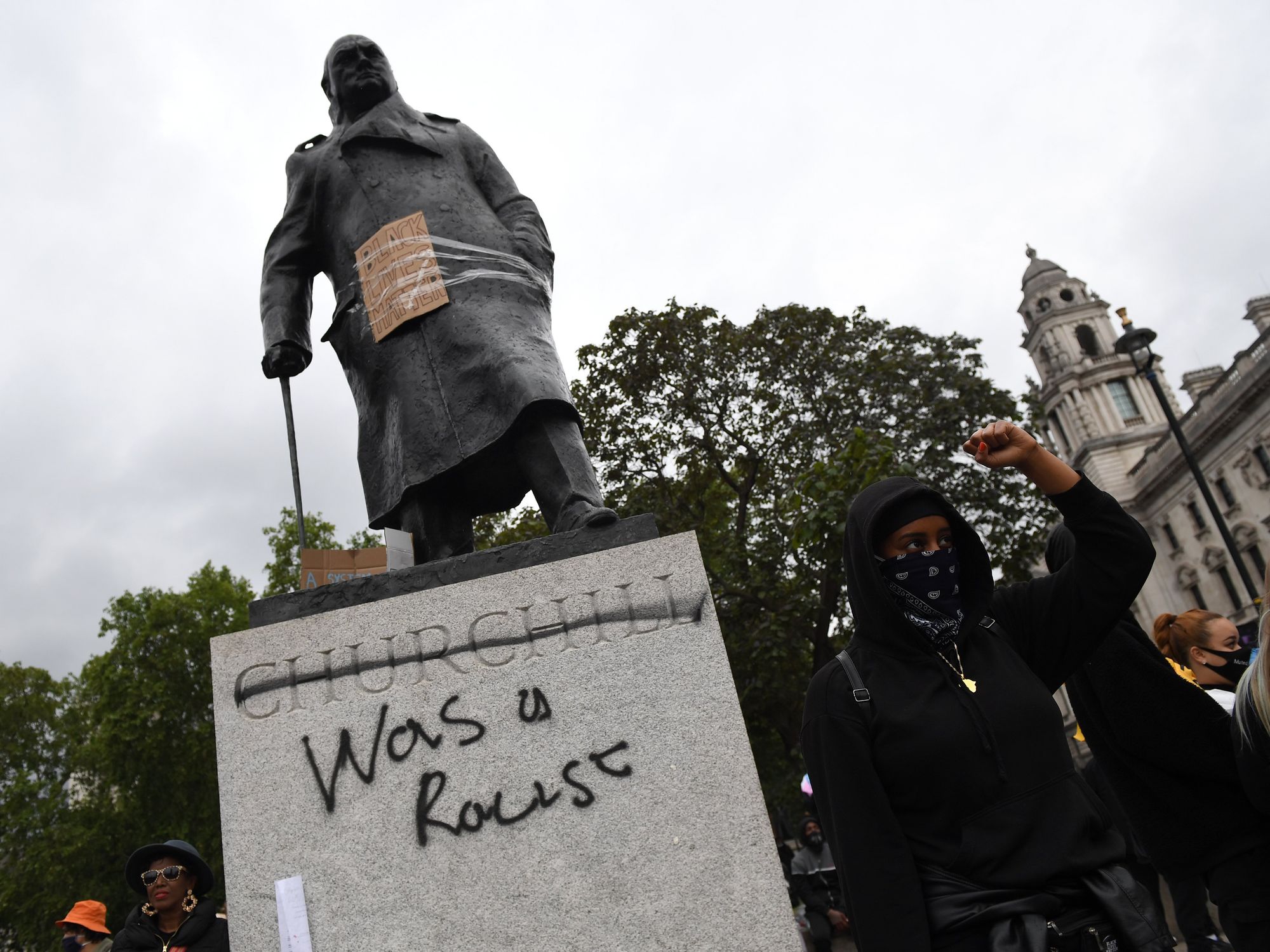 Winston Churchill statue