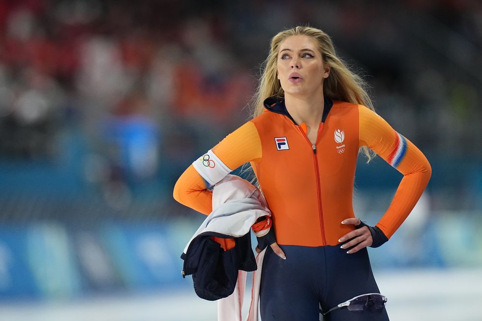 Winter Olympics star Jutta Leerdam's suit has broken records with its sale