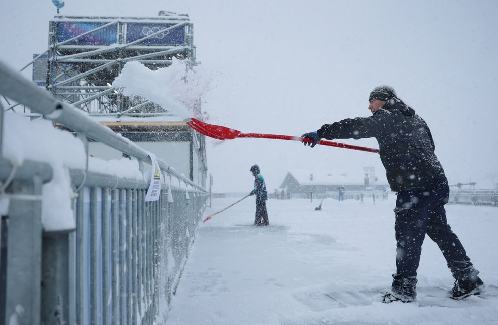 Winter Olympics weather
