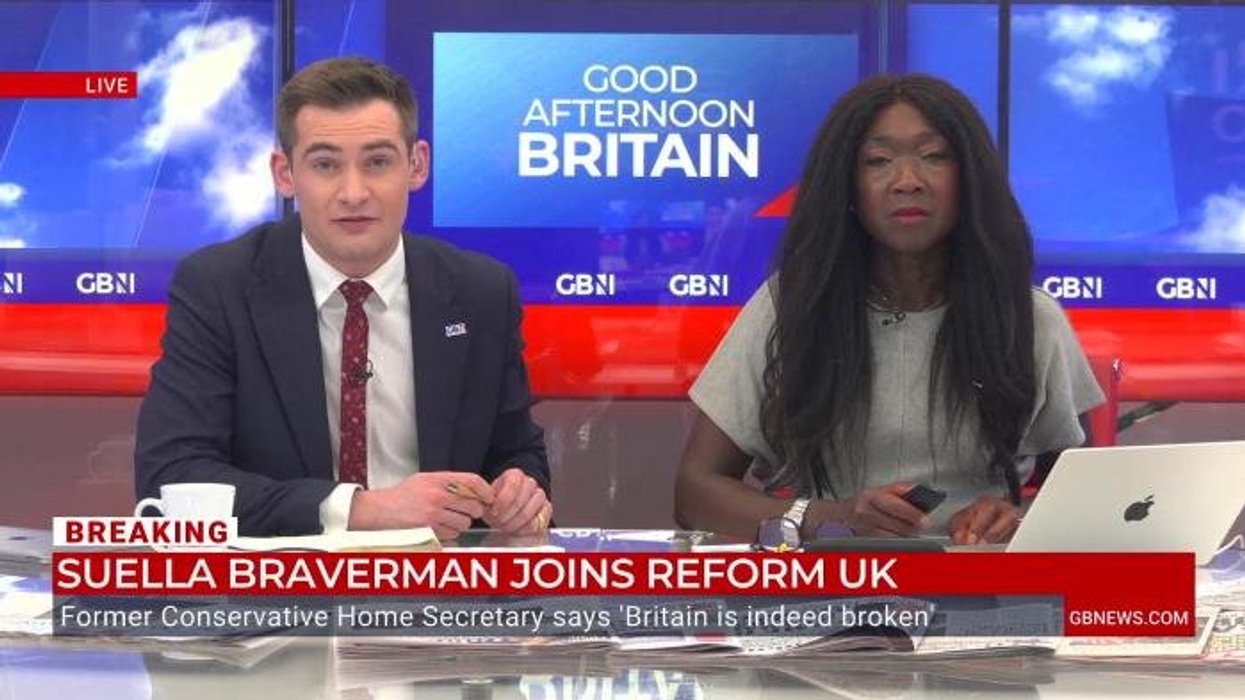 Nigel Farage unveils Suella Braverman as new Reform UK defector