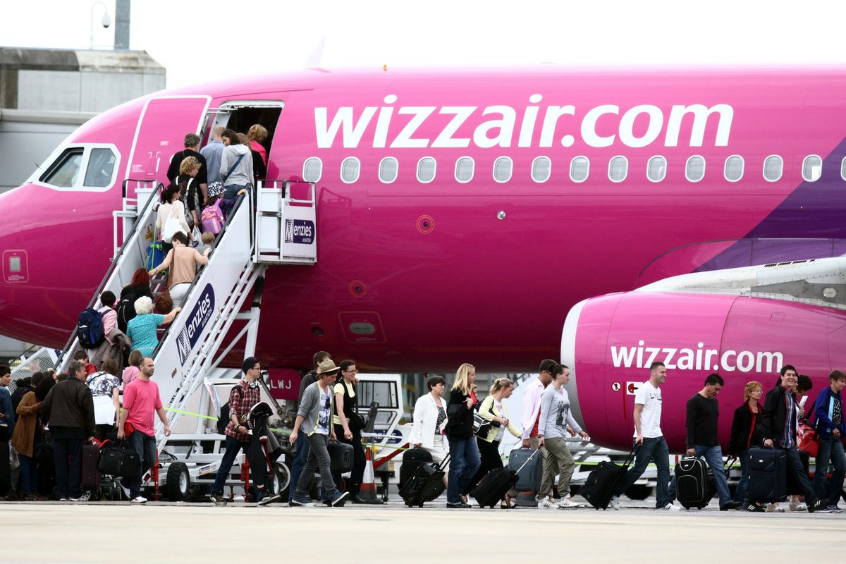 Wizz Air flight