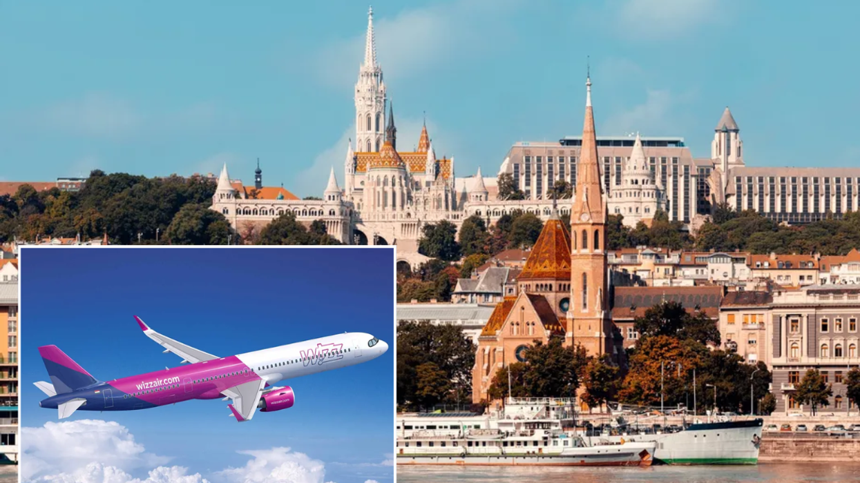 Wizz Air plane / Budapest