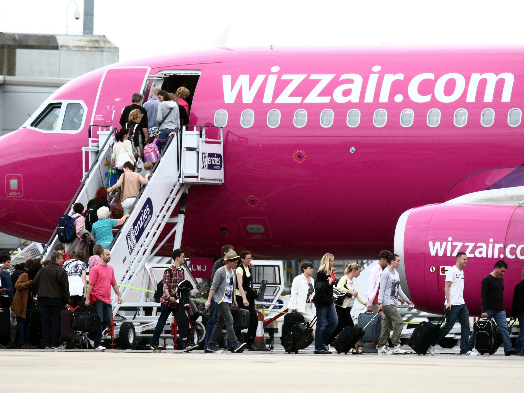 Wizz Air plane