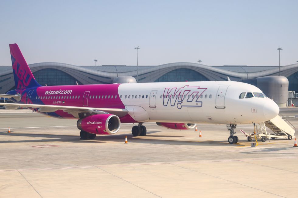 Wizz airplane